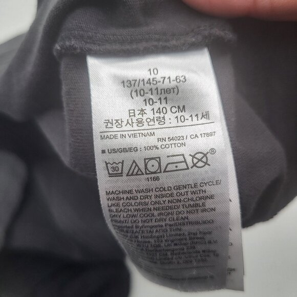 GAP Teen x STAR WARS SZ 10 Moonless Night LS Graphic T Shirt Return of the Jedi - Picture 7 of 9